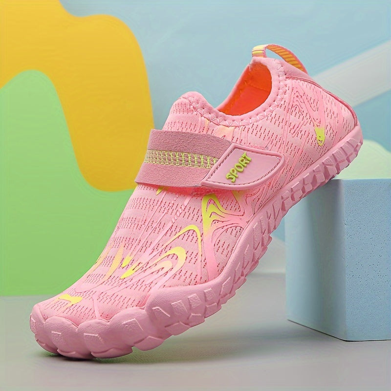 Детские водные носки унисекс дышащие быстро сохнущие нескользящие для пляжа, бассейна, активного отдыха на открытом воздухе