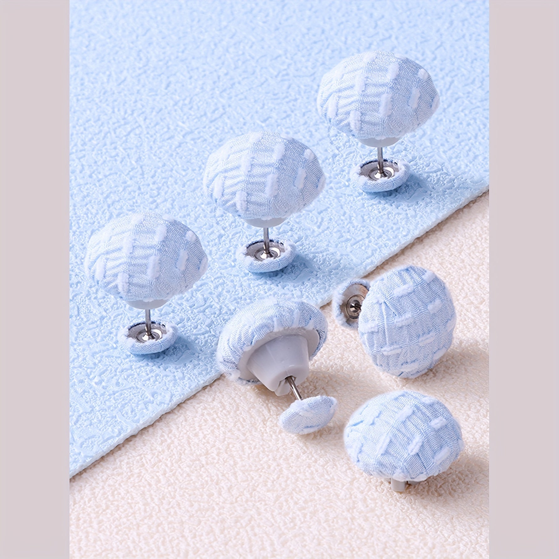 Non-Slip Safety Clips for Securing Quilts, Sheets, Towels, and Cushions