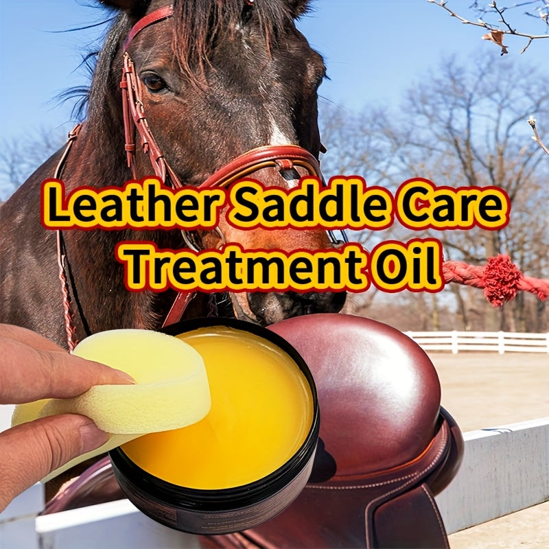 Leather Saddle Care Oil 4.87oz Softens Protects Restores Leather Conditioner