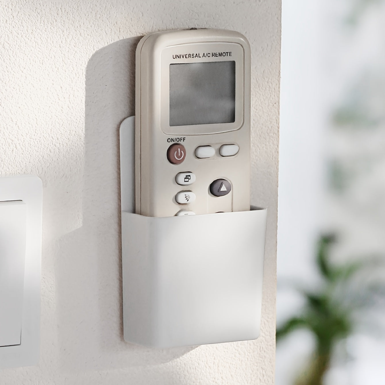 Wall-Mounted Storage Box for Small Items Household Organization in Kitchen Bathroom Living Room