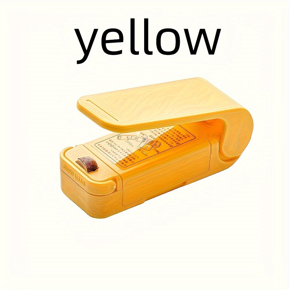 Uy uchun mo'ljallangan, kompaktdan qo'l bilan ishlash uchun snack sumkasi yopish, namlikka chidamli, batareyasiz