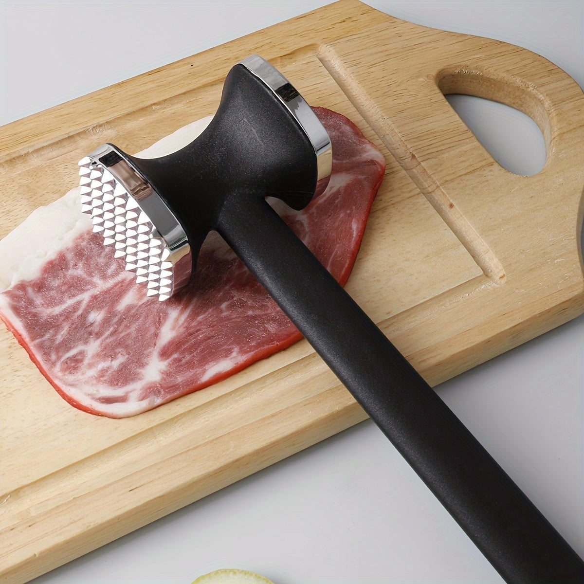 Zinc Alloy Meat Hammer, Metal Meat Tenderizer Tool for Kitchen Use
