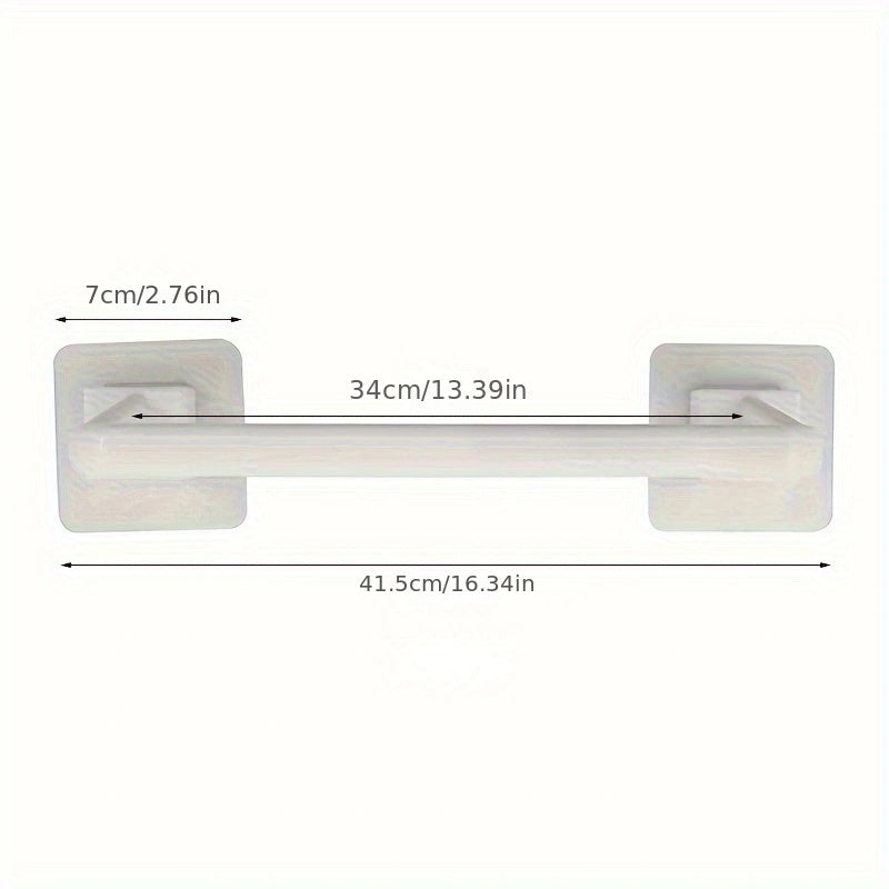 Ganchos de pared de plástico para abrigos, accesorios para el cabello y diademas, fáciles de instalar, ahorra espacio