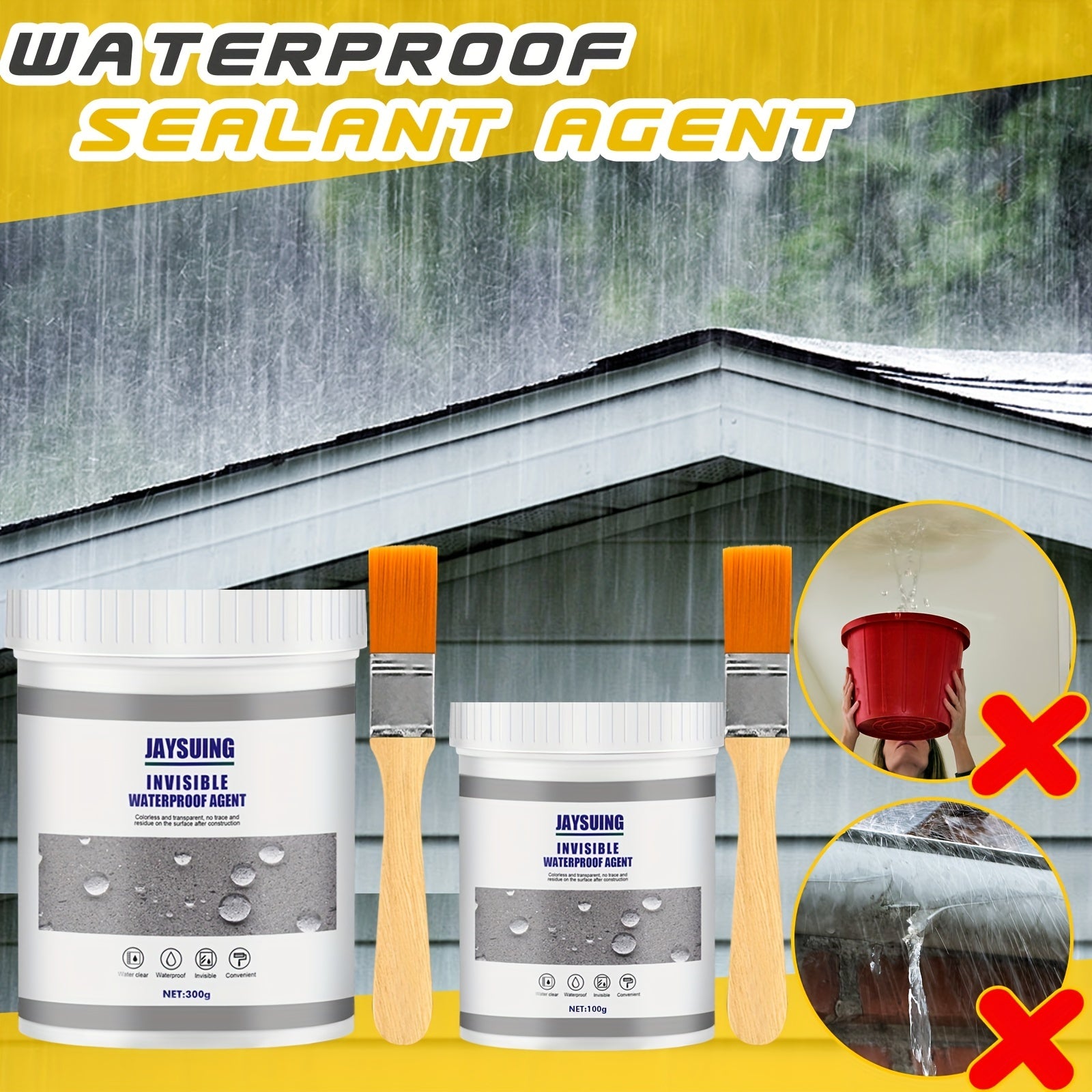 RV Waterproof Sealant Insulation Spray Leak-Proof Sealing Agent