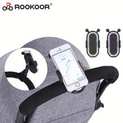 Baby Stroller Phone Holder 360° Rotating Black White Pink