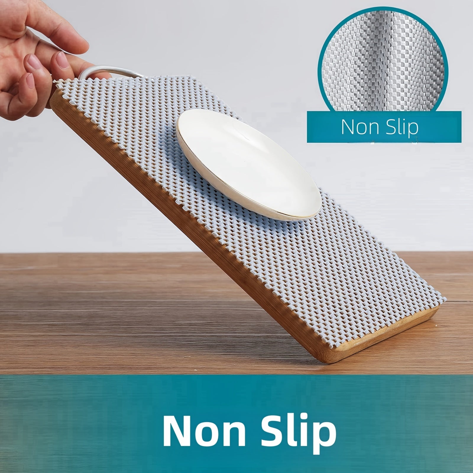 Drawer Organizer Mesh Liner Non-slip for Clothes Storage Cabinets Bathrooms Bedrooms Wardrobes Dresser