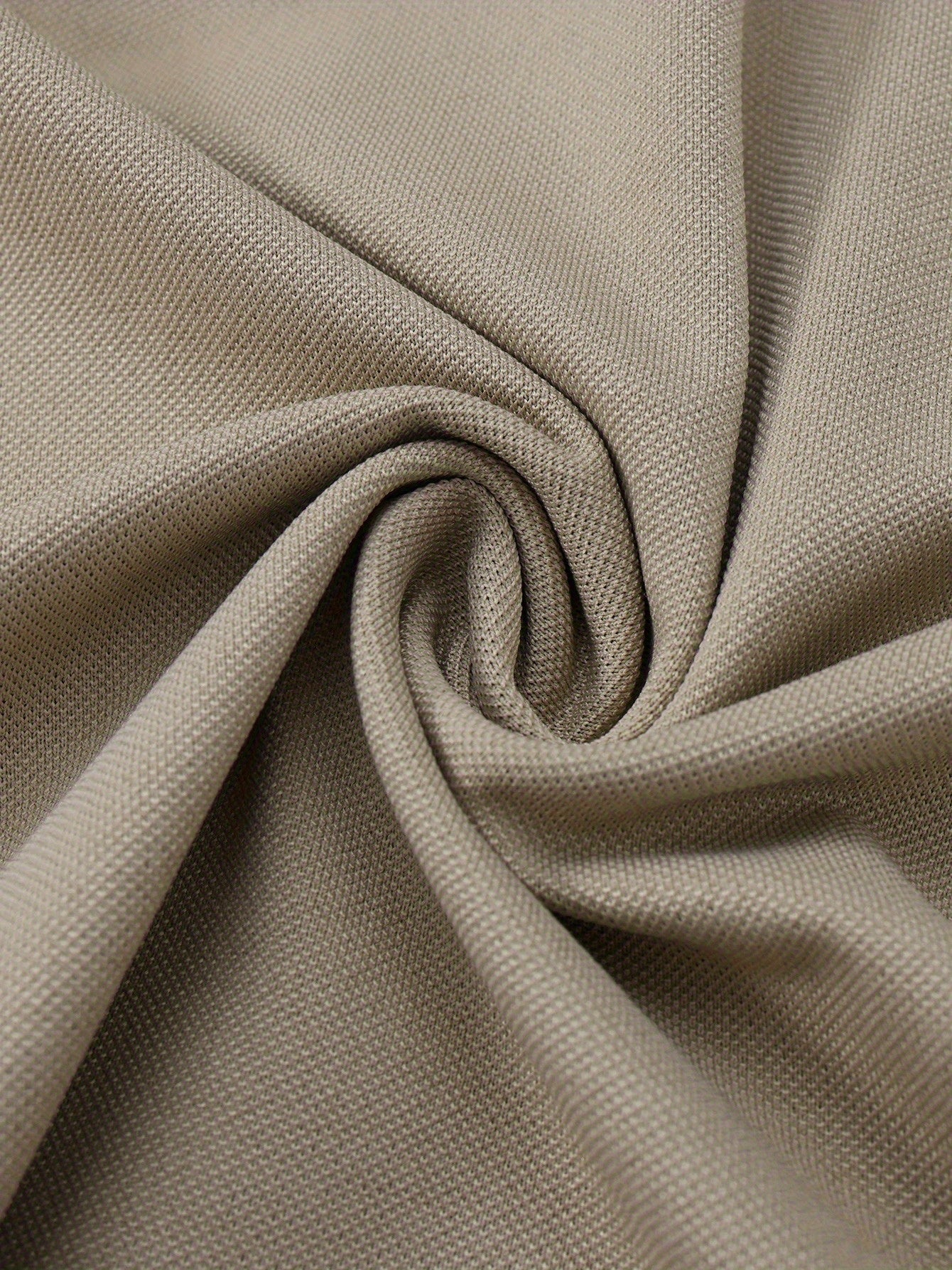 Camisa polo de punto para hombre de poliéster, verano, casual, patrón geométrico en azul marino, verde claro, caqui