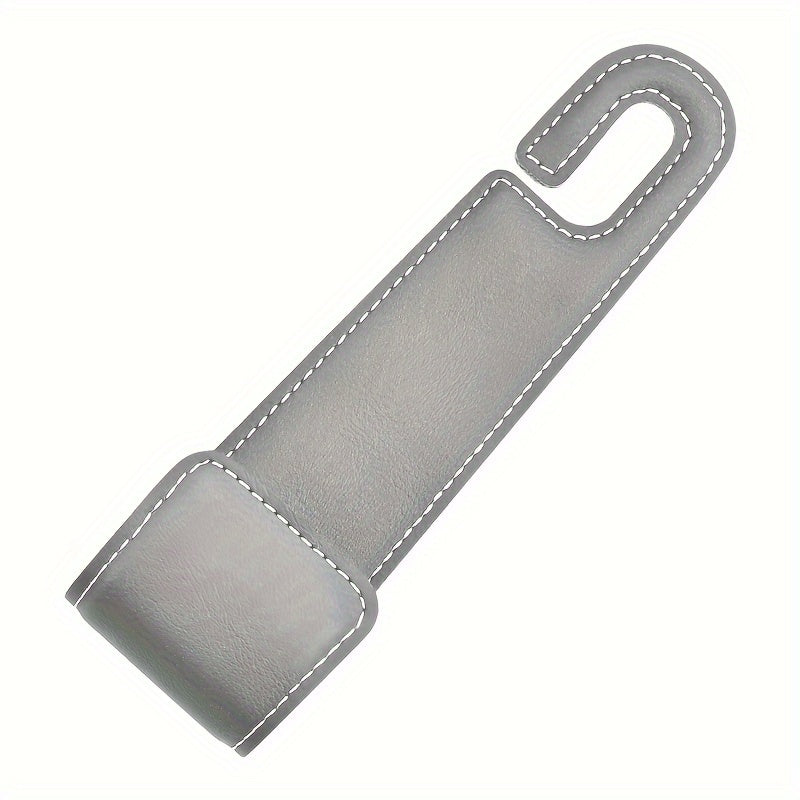 Универсальный крючок для автомобильных сидений из PU-кожи с скрытым отделением, органайзер для хранения и нагрузки