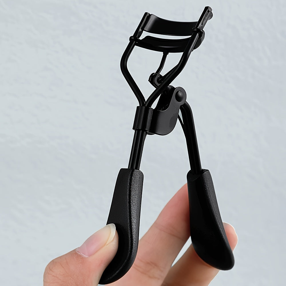 Women's Stainless Steel Portable Eyelash Curler for Perfect Curls