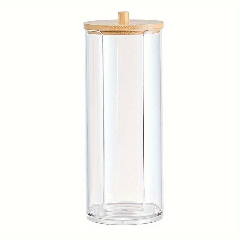 Bamboo Storage Box for Cosmetics and Ornaments with Lid