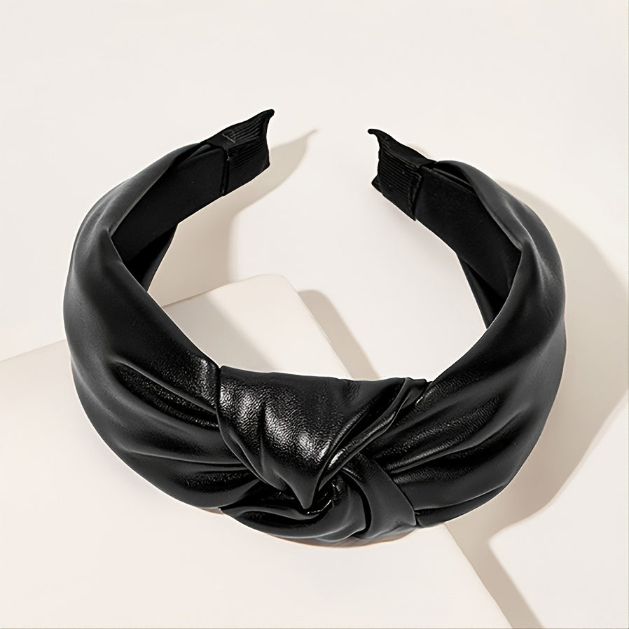 Bandanas con nudo para mujeres y niñas, accesorios para el cabello con nudo cruzado, regalo