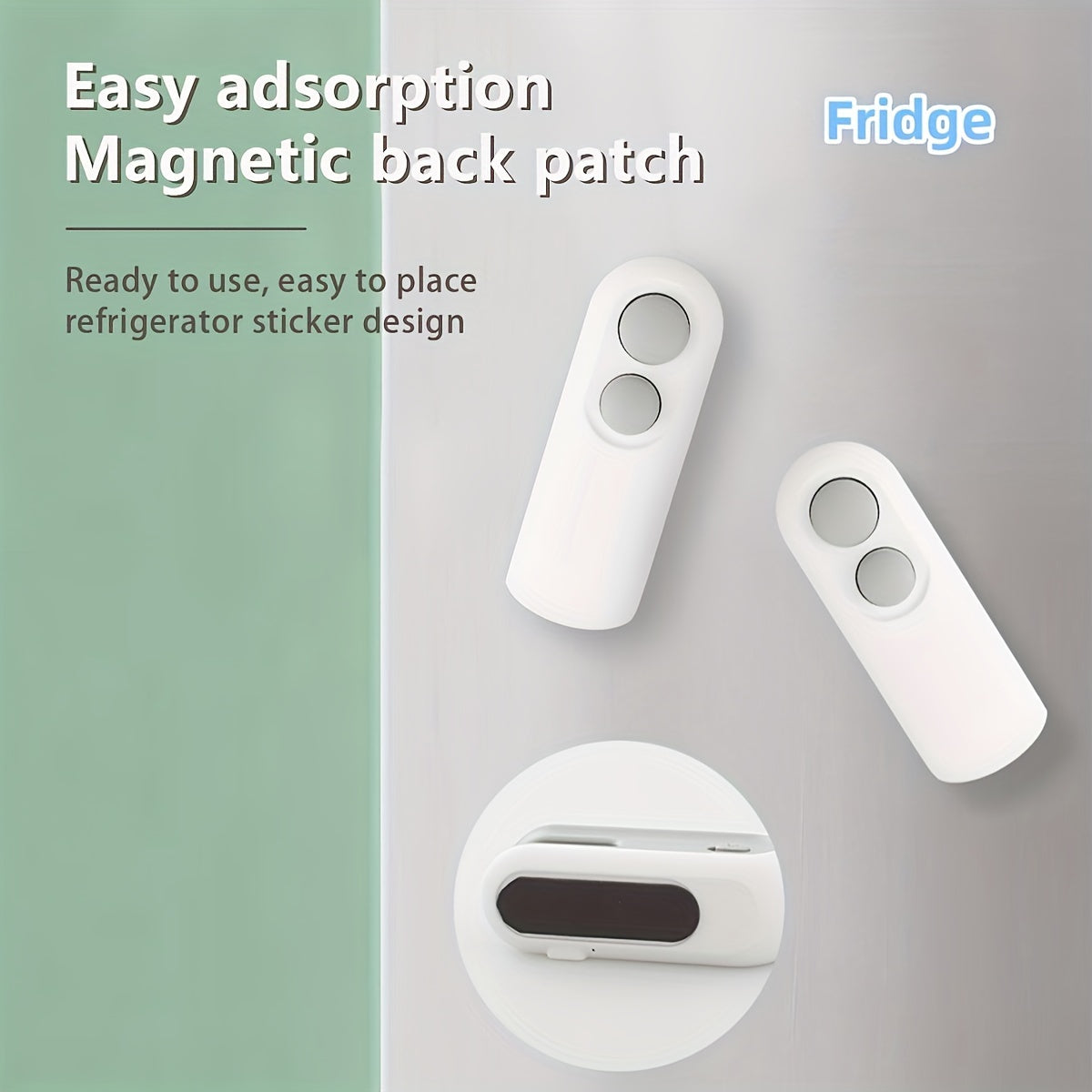 Sellador de bolsas de mano con recarga USB, cierre magnético, sellador de bolsas de aperitivos, operado por batería