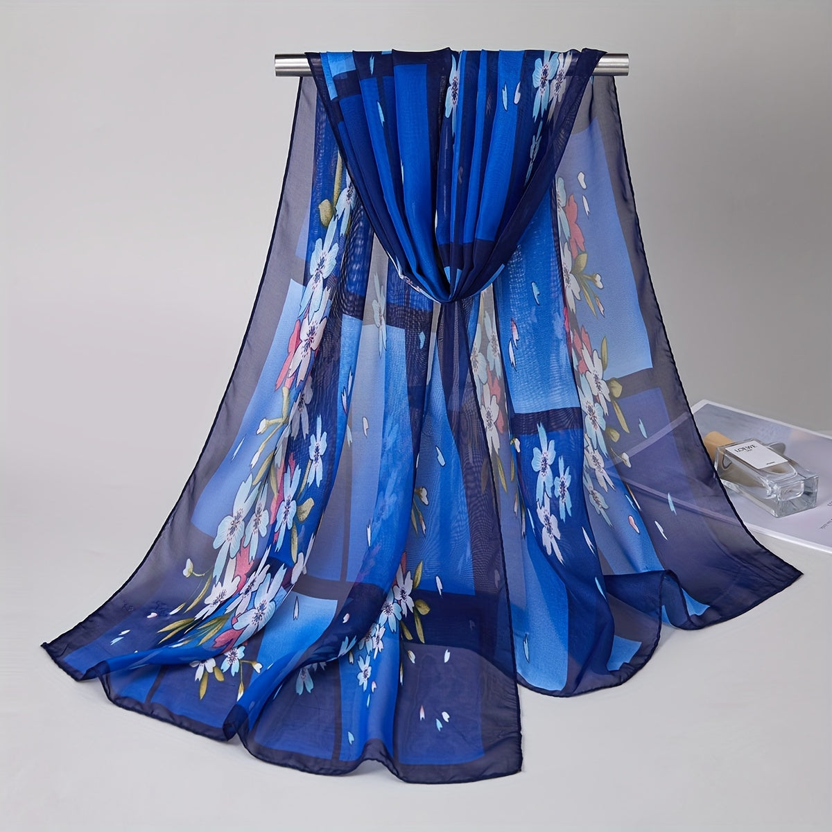 Women's Lightweight Chiffon Scarf Boho Summer Breathable Shawl Headscarf Beach Towel