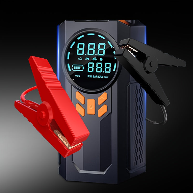 Wireless Portable Air Compressor Pump with LED Display and 150PSI for Car Bike Motorcycle Balls