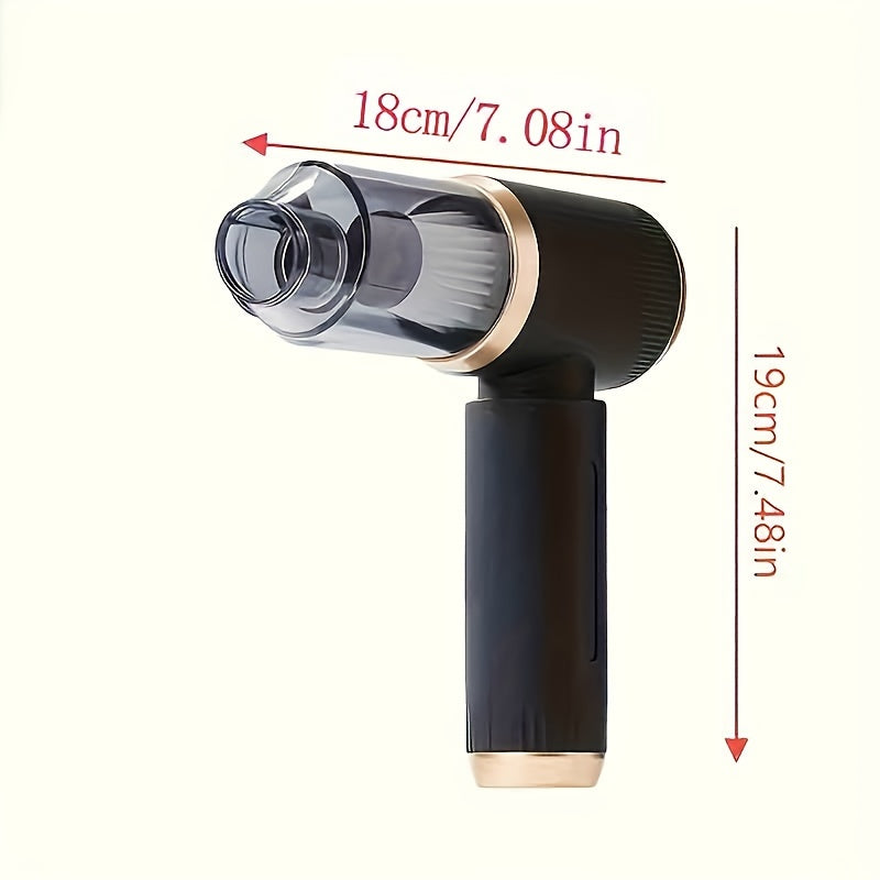 Wireless Handheld Vacuum Cleaner with Strong Suction USB Rechargeable for Home Office Car Cleaning