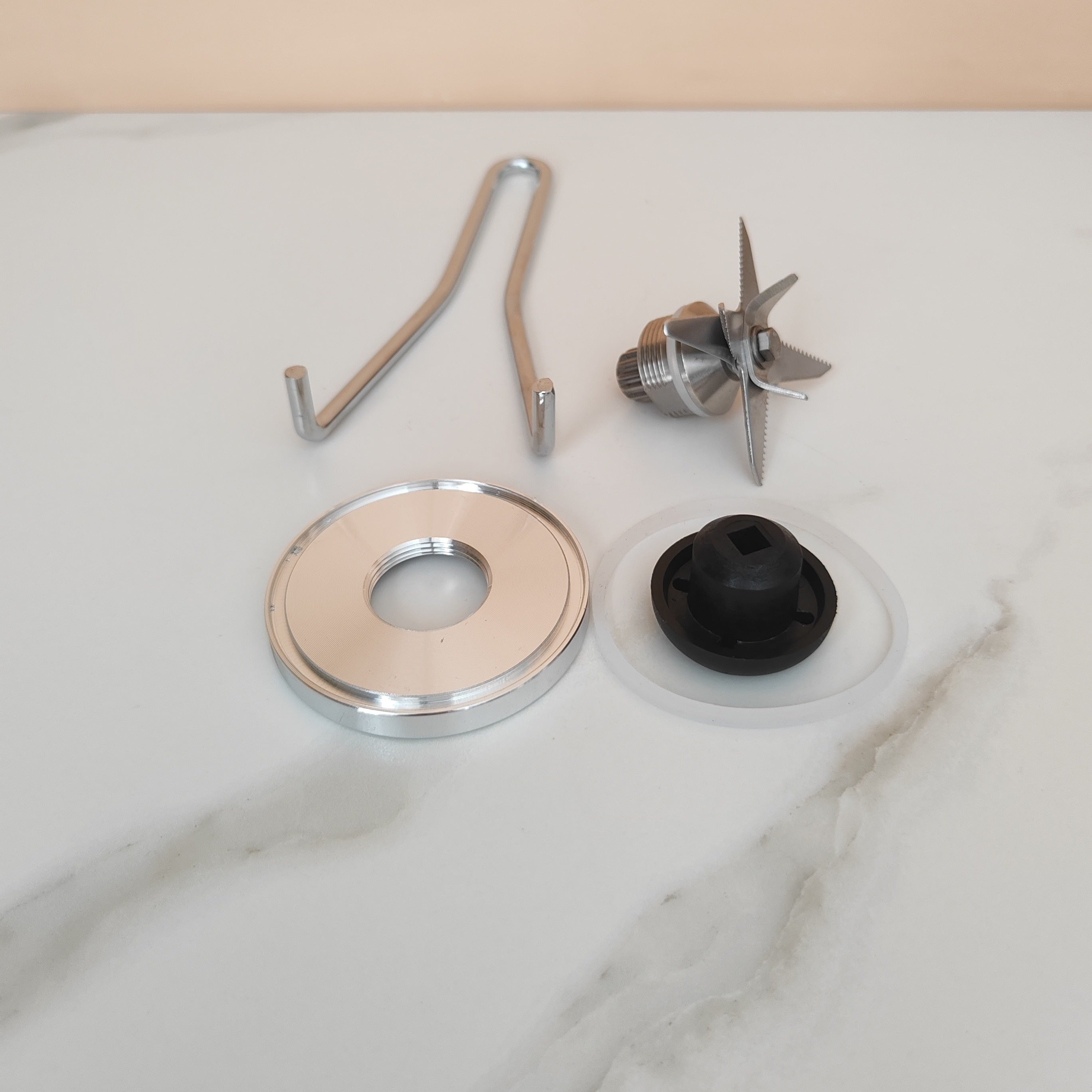 Square Hole Kitchen Knife Set with Sharp Blades for Cooking and Food Preparation