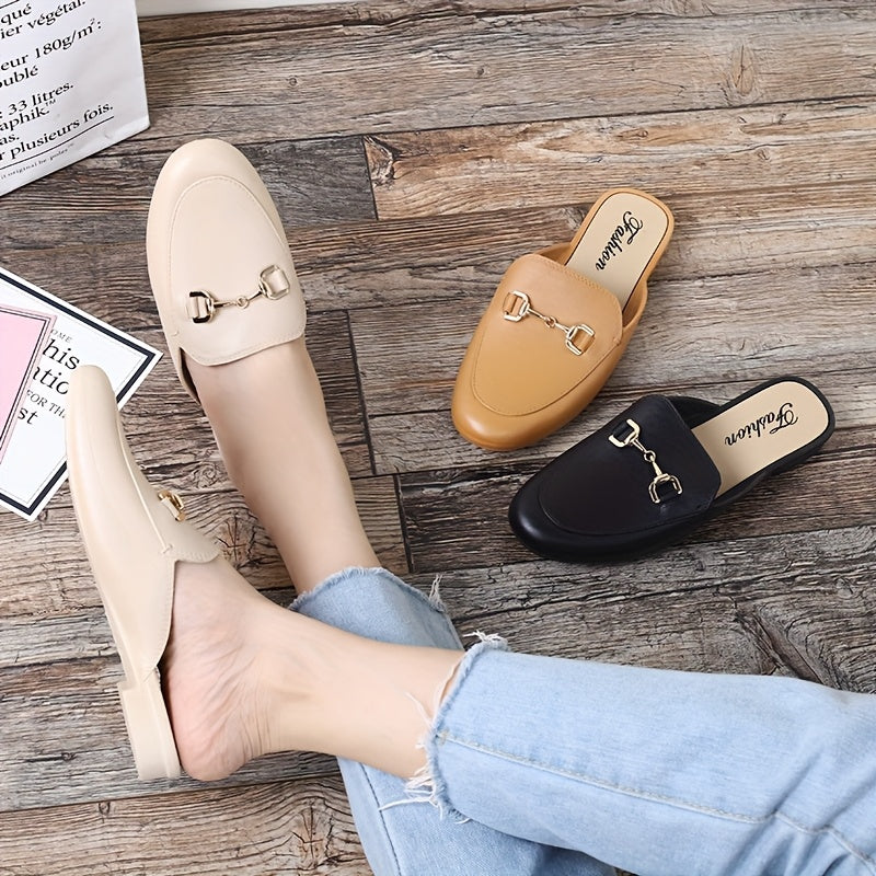 Women's Slide Sandals Lightweight EVA Slip-On Casual Shoes Beige Black Brown