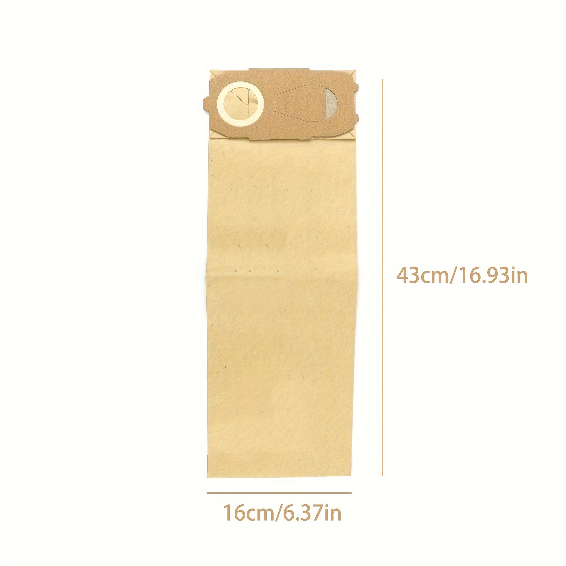 Changyutgich sumkalari - 10 dona, Vorwerk Kobold118-122 uchun mo'ljallangan, qo'shimcha kuchli flanj bilan, tozalash vositalari uchun ideal.