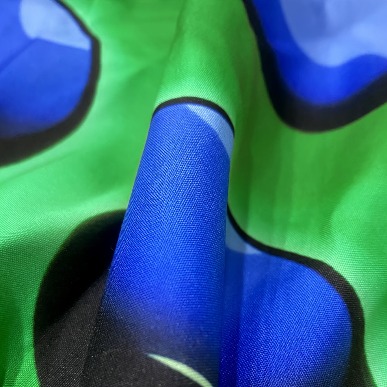 2 piezas de fundas de almohada circulares con estampado cepillado de poliéster, fundas decorativas para cojines