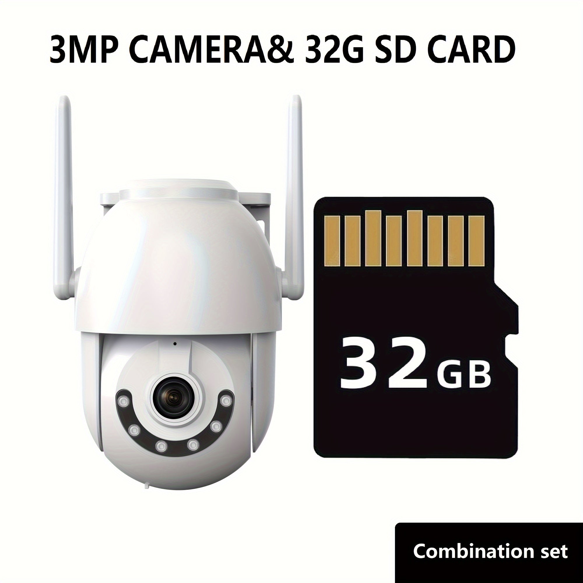 3MP HD PTZ xavfsizlik kamerası to'liq rangli kechqurun ko'rish insonni kuzatish harakatni aniqlash