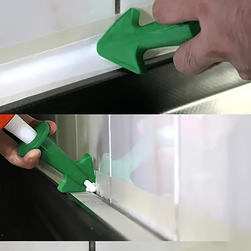 3 dona Yashil Plastik Grout Yopishtiruvchi Burunlar Plitka bo‘yoqlari va polni tozalash uchun