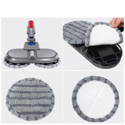 Replacement Mop Cloth for V7 V8 V10 V11 Vacuum Cleaners Gray Fiber 15.5cm