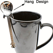 2, 4 yoki 6 dona rostlangan po'latdan yasalgan gitar qoshiqchalari, shirinliklar va sovg'alar uchun