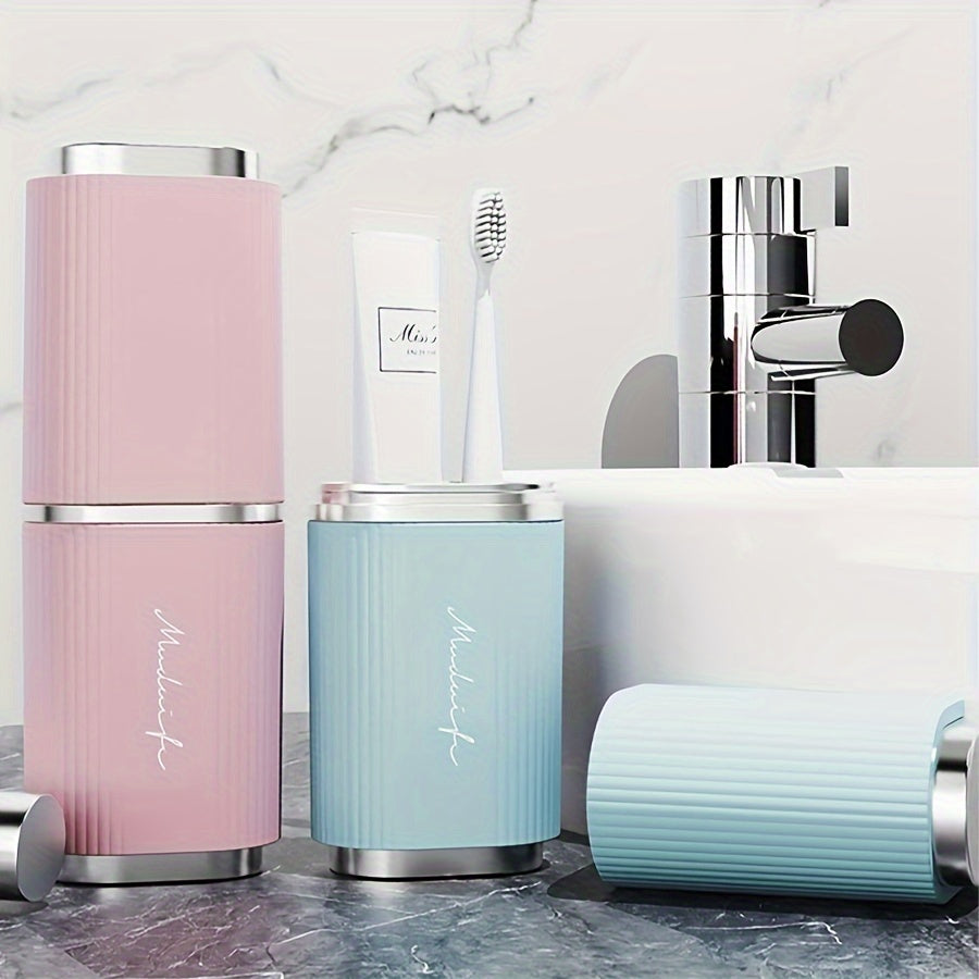 Creative Travel Toothbrush Holder for Kids and Students or Dental Cup