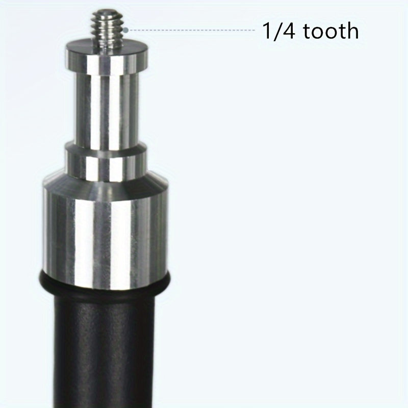 Soporte para proyector ajustable en altura con bandeja, trípode plegable para uso en exteriores e interiores, negro