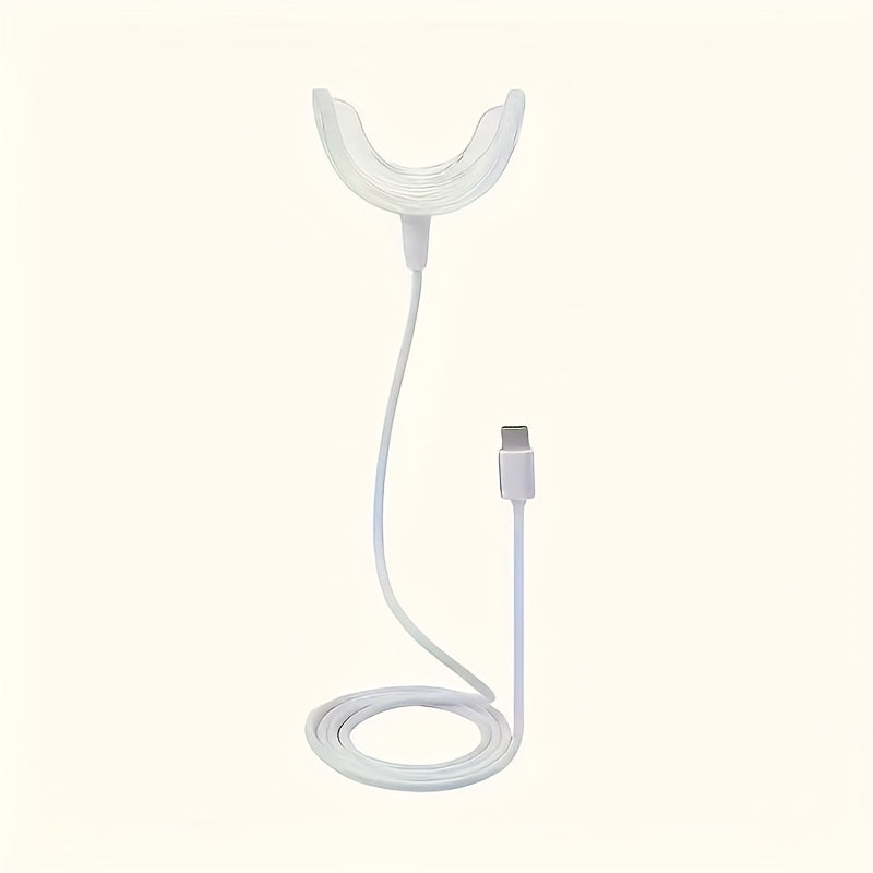 Cepillo de dientes eléctrico LED alimentado por USB para adultos eliminación de manchas color café