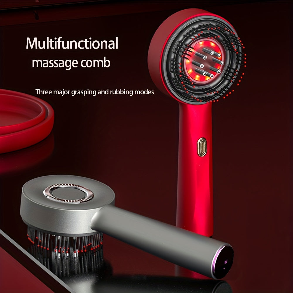 Electric Hair Brush and Massage Comb for Women and Men Rechargeable Lithium Battery