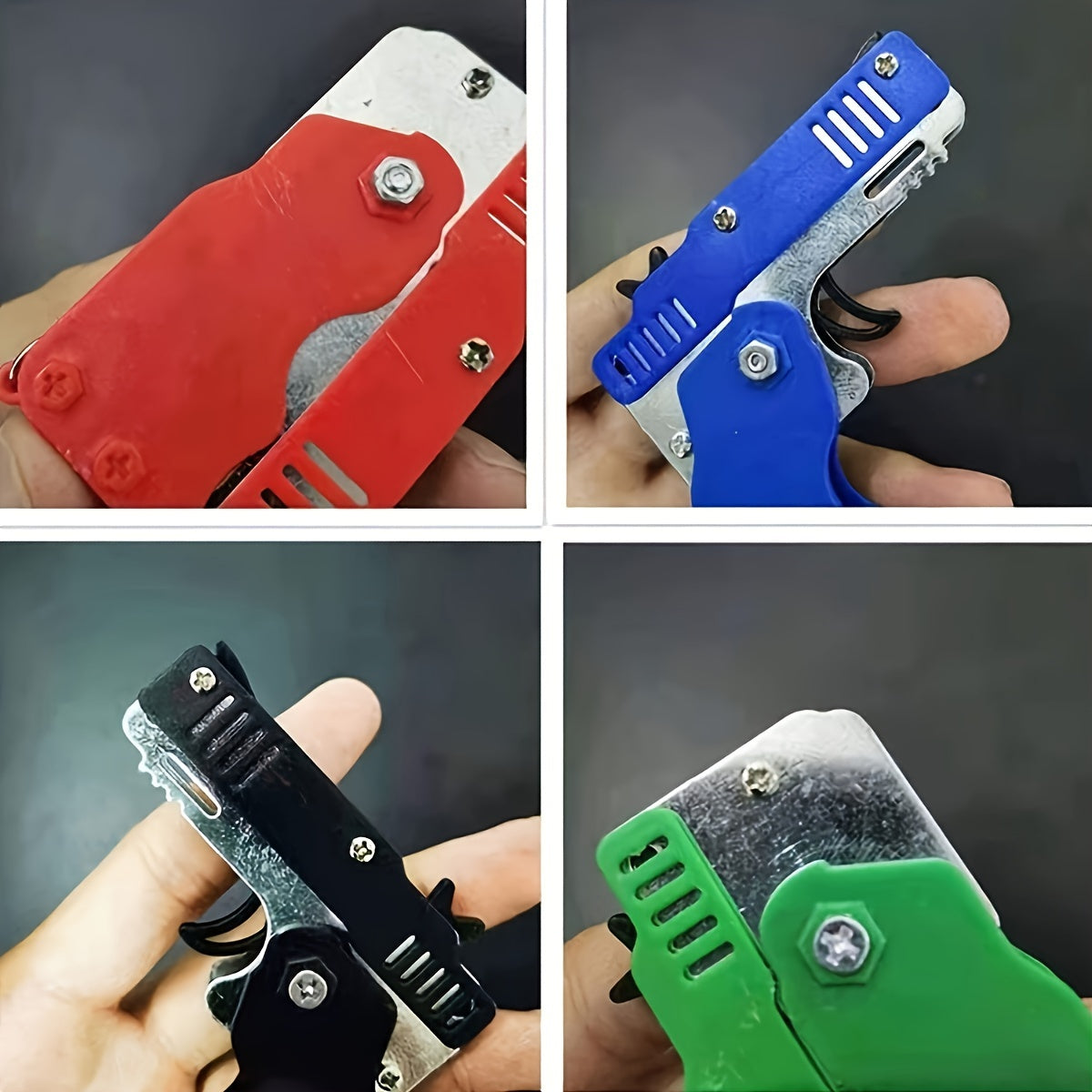 1 Aralash Rangli Metall O'yinchoq, Oila Bayramlari va Tashqi Qiziqishlar uchun, O'q otish va Bayram Ta'minotlari uchun mukammal