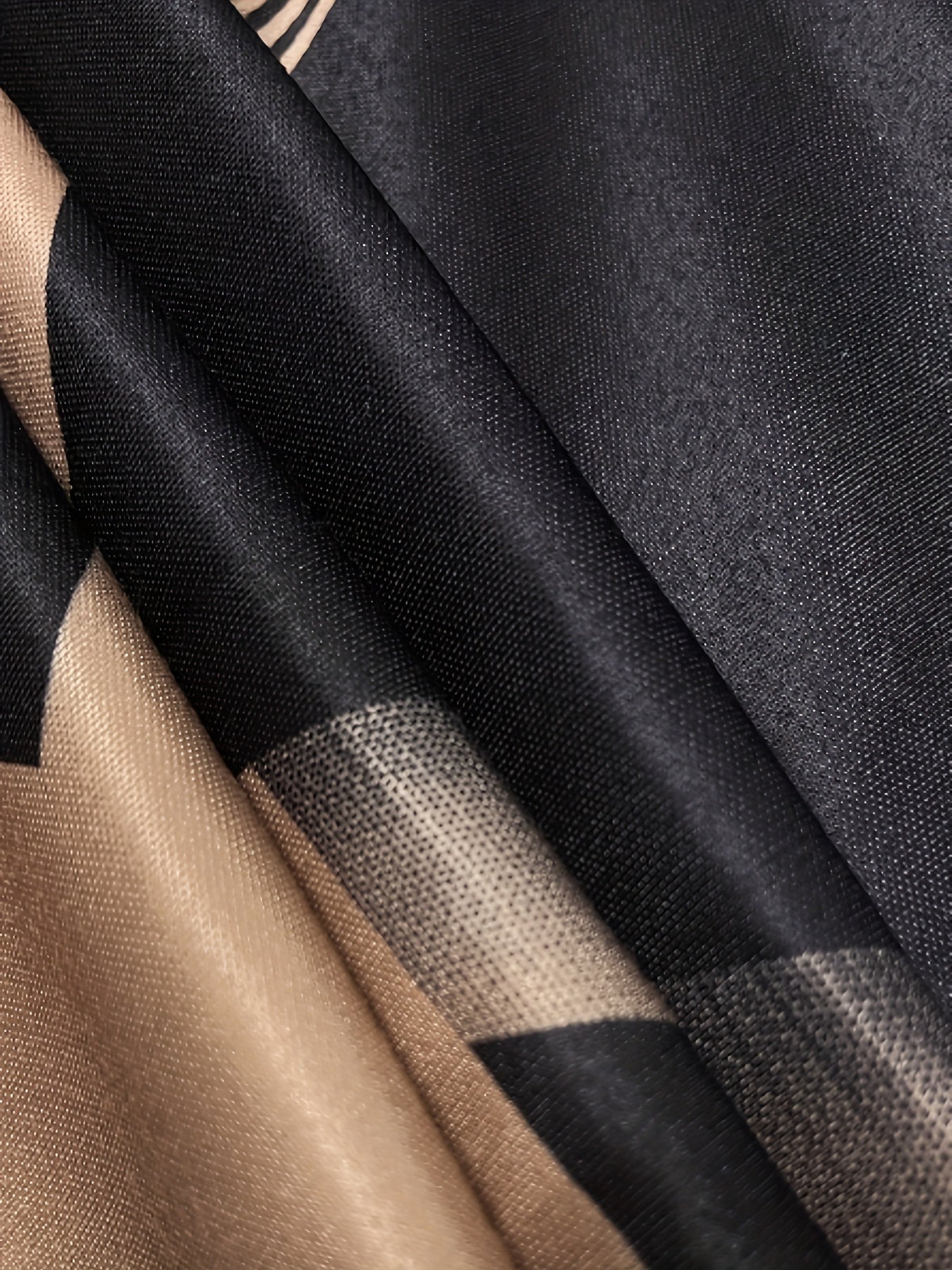 Women's Long Flared Geometric Pattern Polyester Skirt for Spring and Summer Vacation