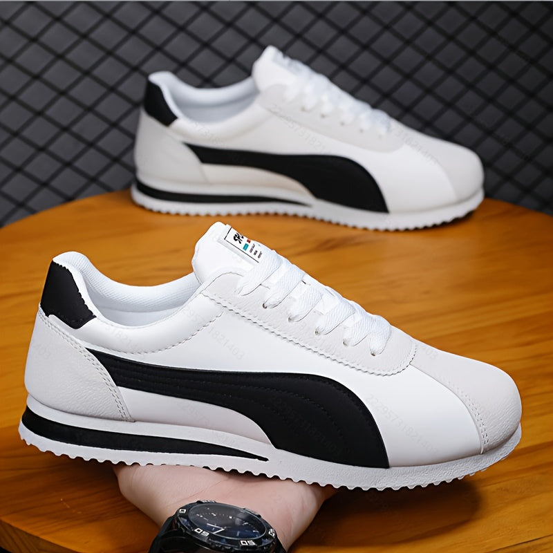 Women's Lightweight Running Sneakers Low-Top Lace-Up Breathable Mesh