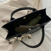 Квадратный шарф с стеганым узором, комплект с маленькой сумочкой, большой сумкой-тоут, кошельком и профессиональной деловой сумкой для офисных дам.