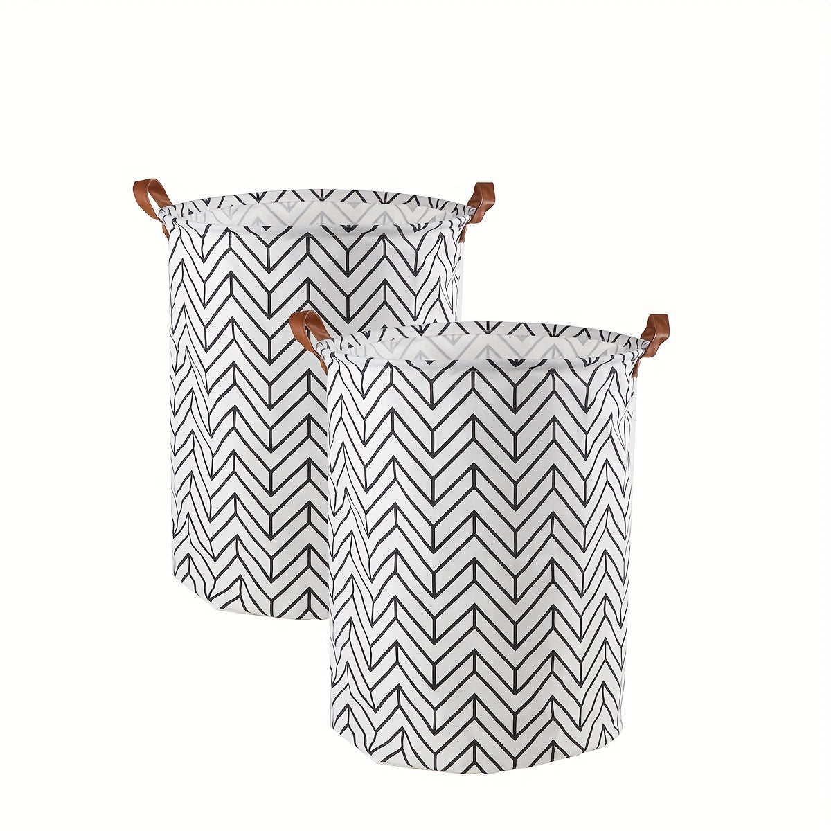 Large Waterproof Collapsible Laundry Basket with Handles for Dorms and Home Storage