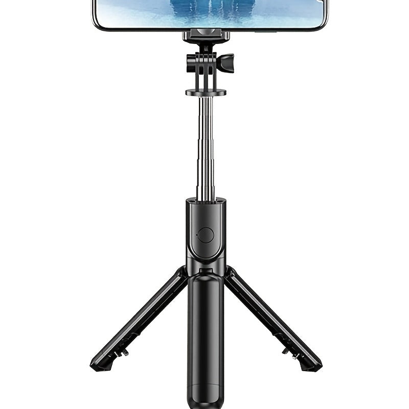 Wireless Selfie Stick Accessory with Fill Light and Remote for Smartphone