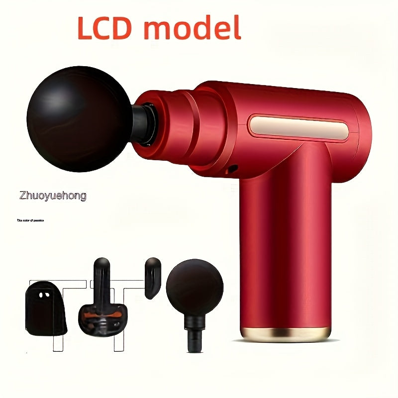 1 dona USB orqali zaryadlanadigan mushak massaj qilish quroli tananing, orqa va bo'yin og'rig'ini kamaytirish uchun. Bir nechta qo'shimchalar bilan ixcham dizayn. Ota-onalar kuni uchun ideal sovg'a. O'zgaruvchan boshlar. Quvvat rejimi: USB.