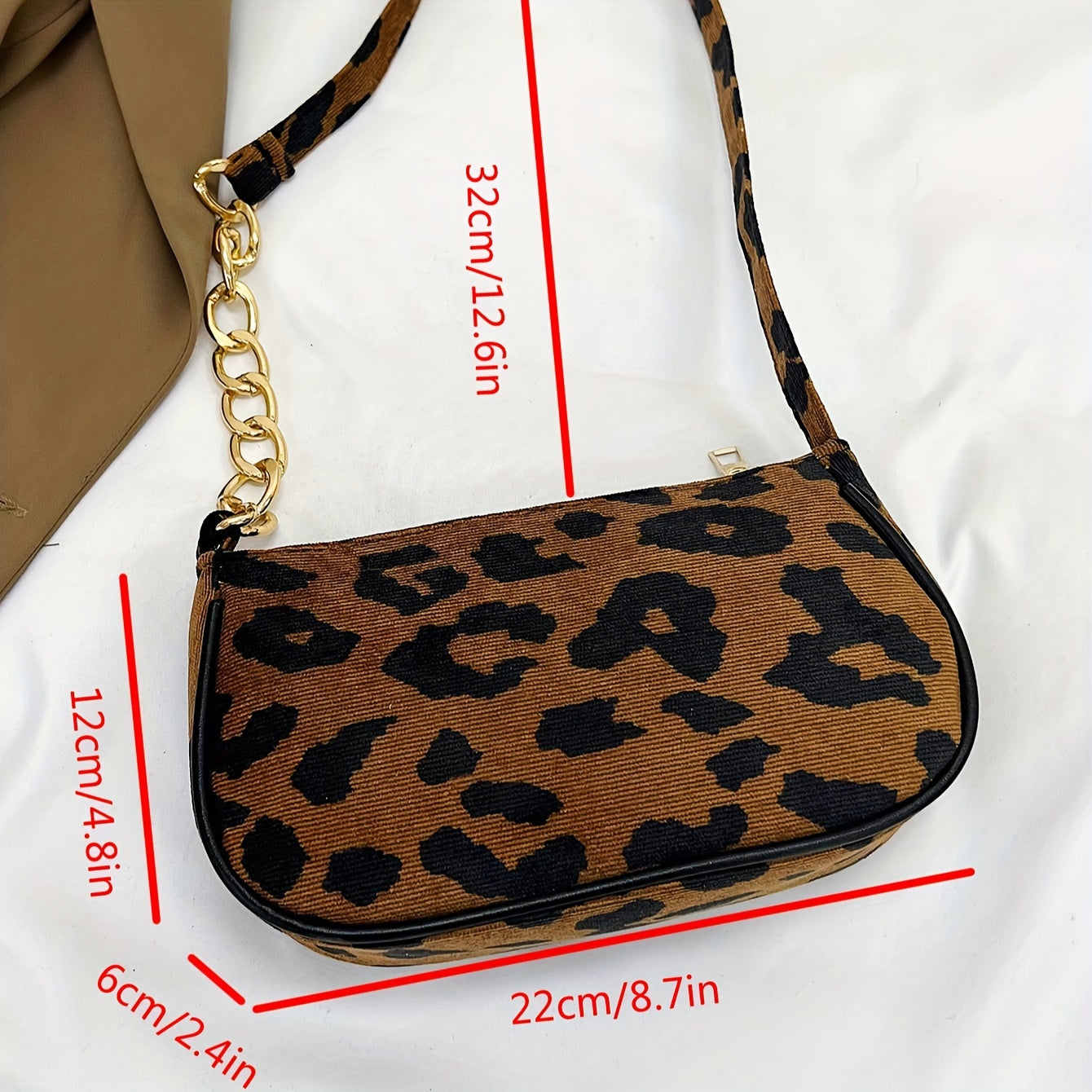 Ayollar uchun moda houndstooth va leopard kesimli crossbody sumka - xarid qilish, ish, sayohat uchun engil va ko'p funksiyali. Polyester astar va zip yopilishi bilan mukammal sovg'a, yog'li qirralar yo'q.