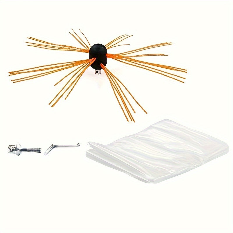 Nylon Rod Chimney Cleaning Brush for Safe Ventilation Durable and Easy to Use