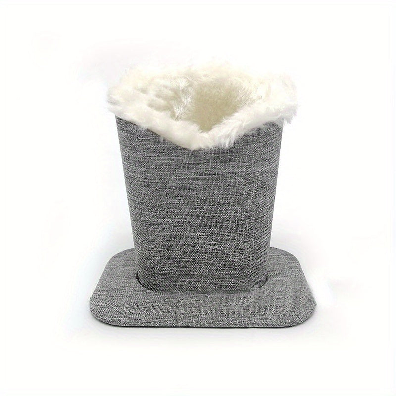 Plush-Lined Eyeglasses Holder for Desk or Nightstand Stylish Glasses Stand