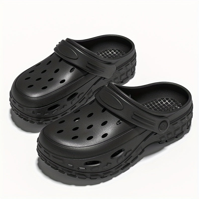 Women's Breathable EVA Clogs Casual Shoes for Nursing, Beach, Pool White Pink