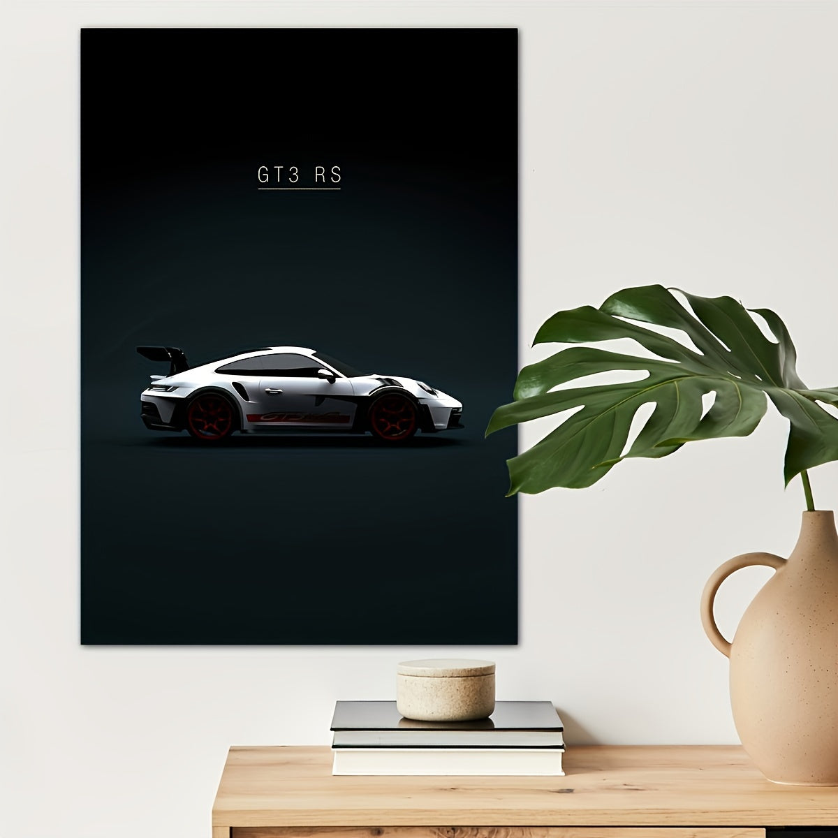 Modern Car Canvas Wall Art Poster for Bedroom Living Room Home Office Decor Unframed