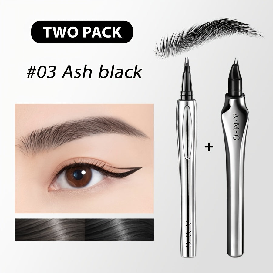 Водостойкий карандаш для бровей для женщин, стойкий к поту, длительное ношение, естественный вид