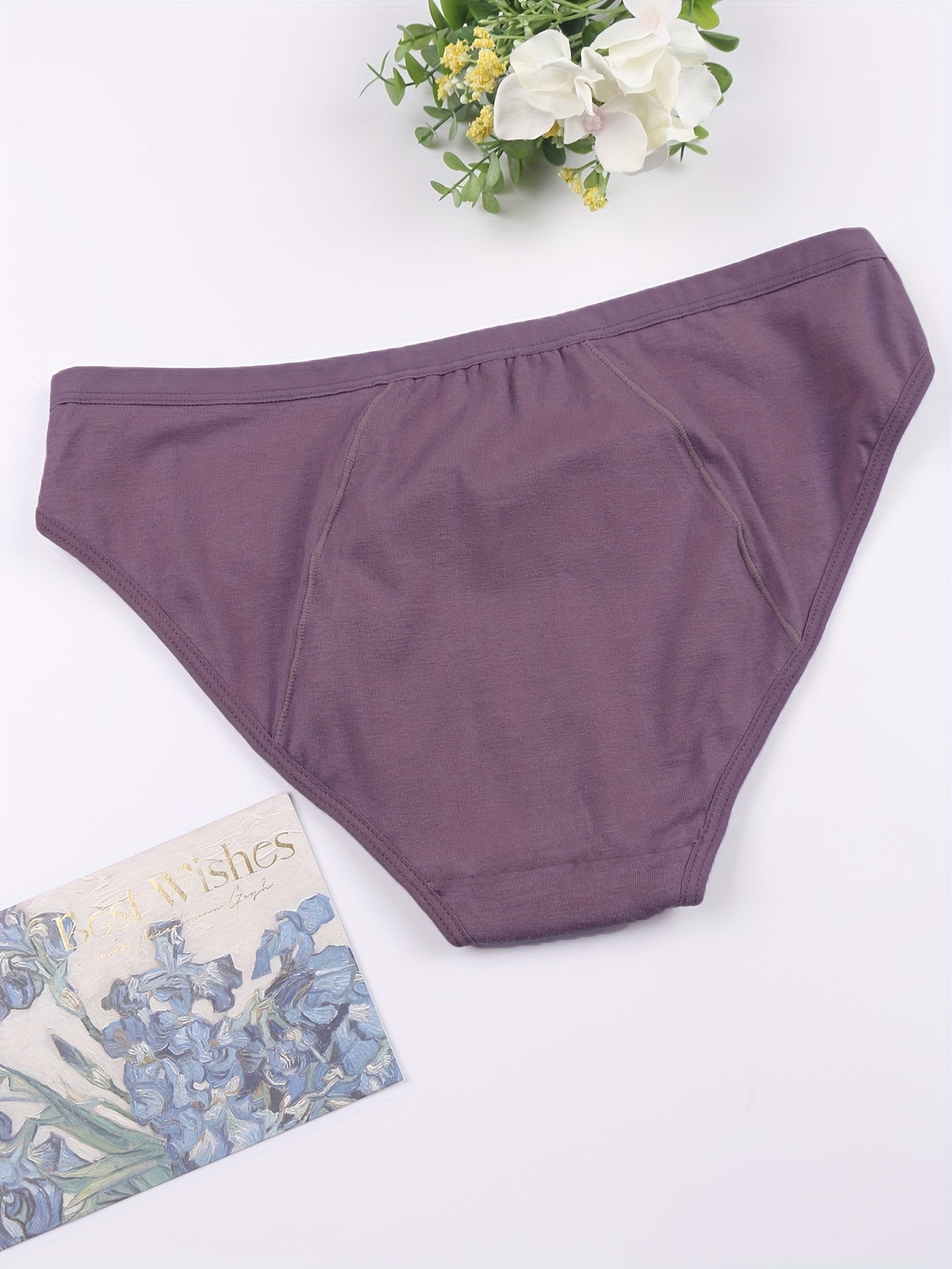 Women's Period Panties Set 6 Pack Full Coverage Leak Protection Assorted Colors