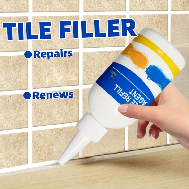 White Ceramic Tile Sealer Waterproof Grout Filler for Interior Exterior Repair