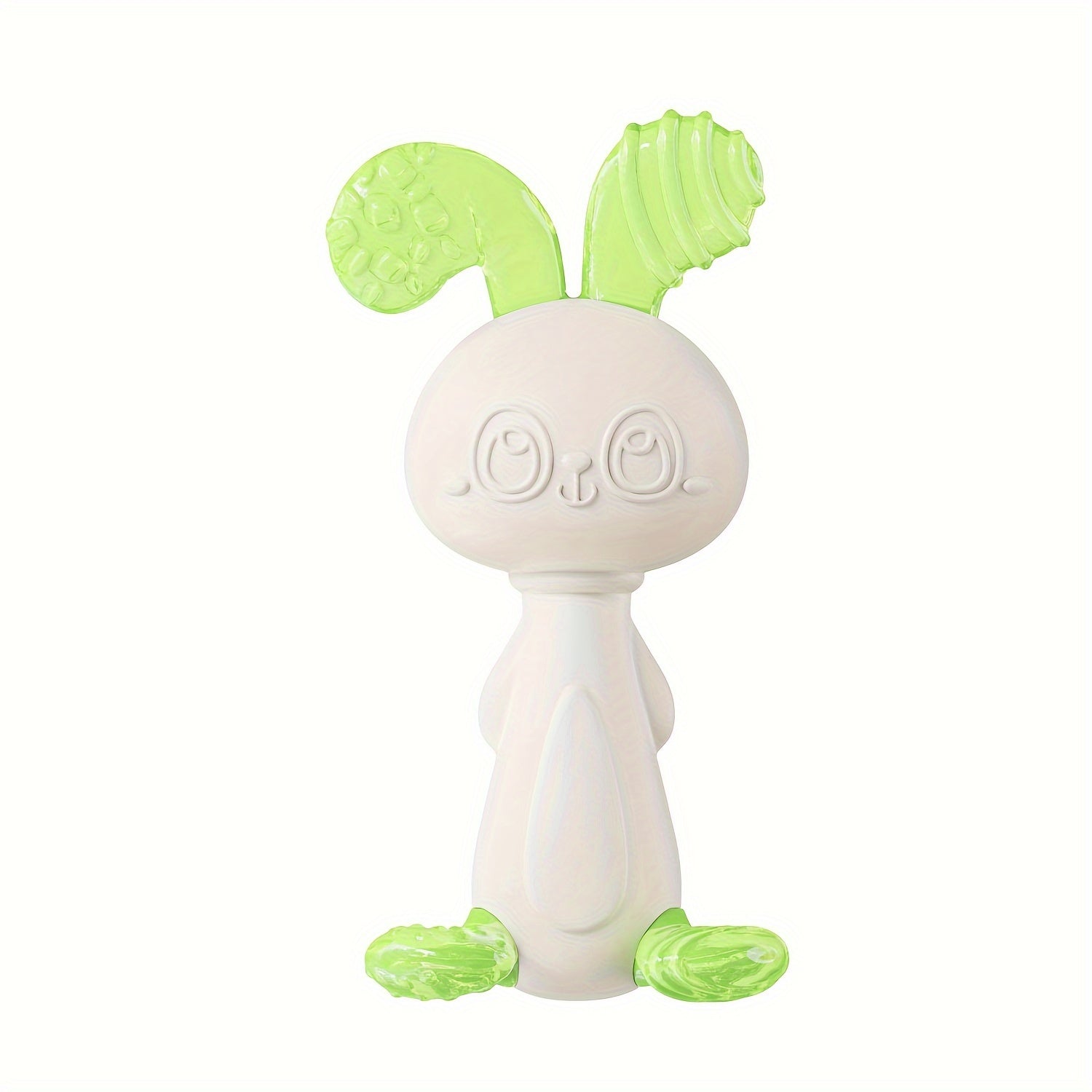 Silicone Teething Toys Set for Infants 0+ Includes Freezer Teether Keys and Fruit Shapes in Red