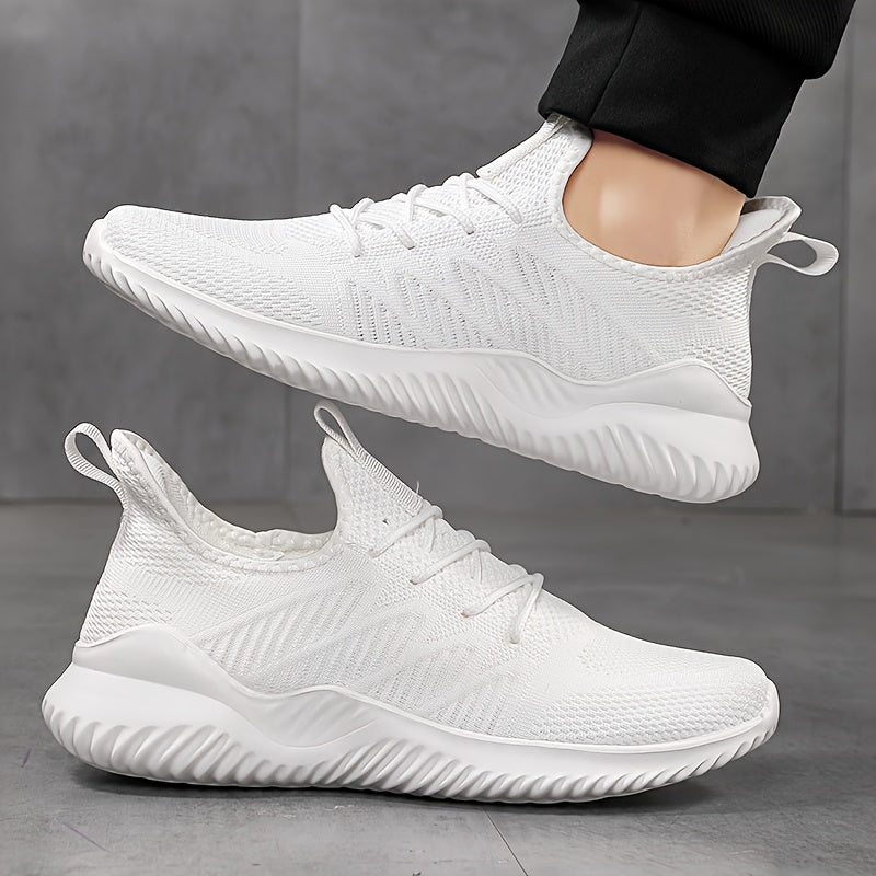 Zapatillas slip-on transpirables unisex para deportes casuales y correr con suela de EVA