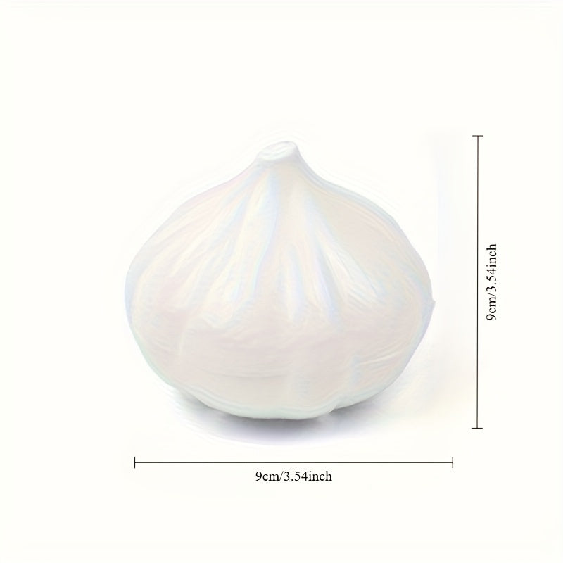 FreshGuard plastik piyoz shaklidagi havo o'tkazmaydigan oziq-ovqat saqlash konteyneri, 1 dona, sabzavot va mevalarning yangiligi saqlanadi, havo muhrlangan muhrlanadigan quti, oziq-ovqat uchun xavfsiz, oson aniqlanadigan dizayn.