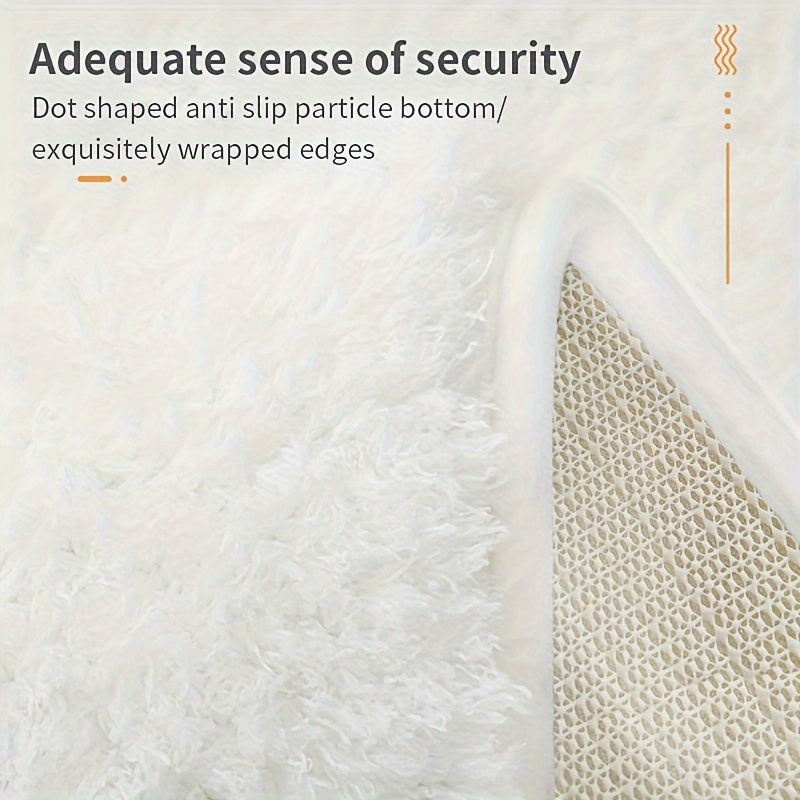 Alfombra antideslizante para puerta de baño, tapete suave impermeable para entrada de baño